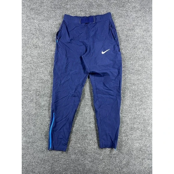 Nike Pants Mens LT Pro Elite Podium Blue Track Field Running Pants AO8872 492